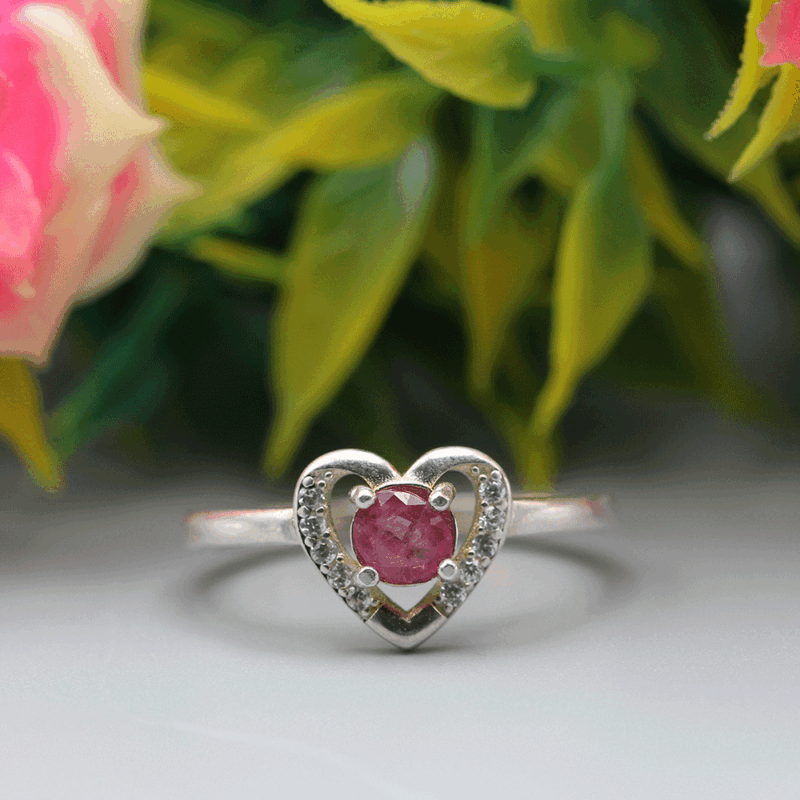 ruby stone ring