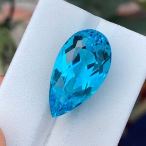 Faceted Natural Swiss Topaz