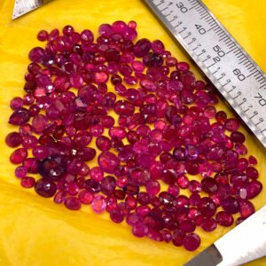 Faceted Ruby Lot