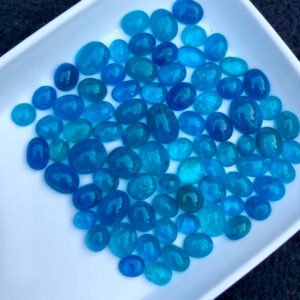 Top Quality Amazing Color Apatite Cabochon