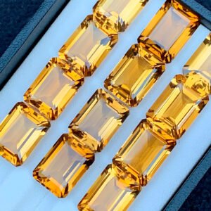 Faceted Natural Citrine