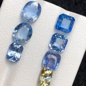 Faceted Natural Sapphire