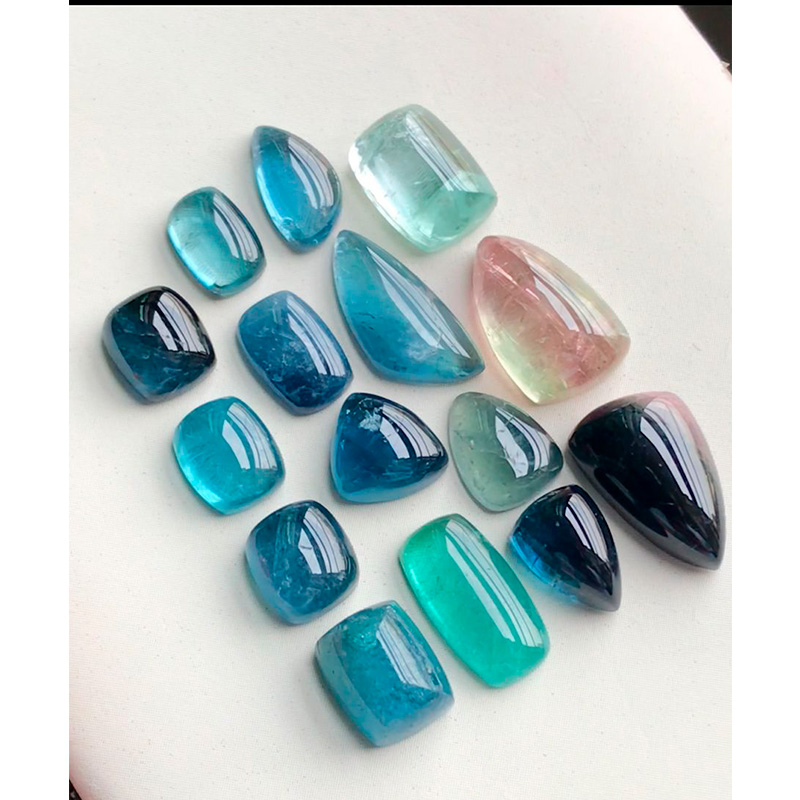 Natural Tourmaline Cabochon